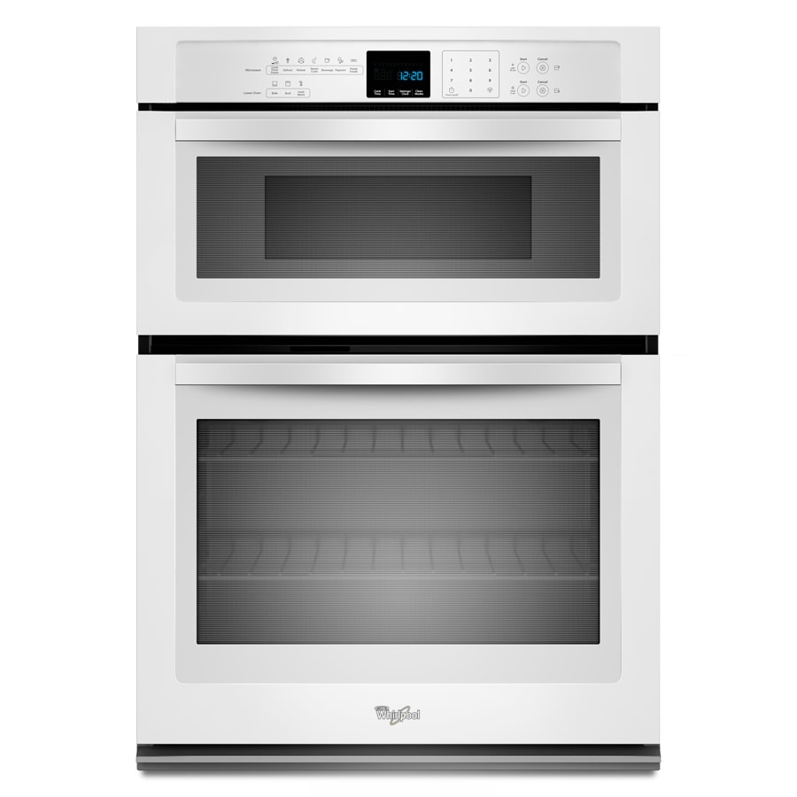 Whirlpool 30 Electric Self Cleaning Wall Oven Microwave Combo Whirlpool 30 Electric Self Cleaning Wall Oven Microwave Combo White Pcrichard Woc54ec0aw