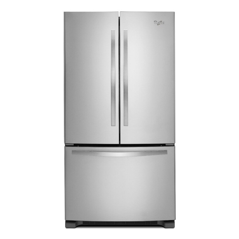 Whirlpool 25.19 Cu. Ft. French Door Refrigerator Monochromatic