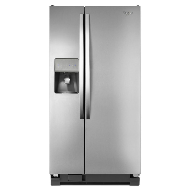 Whirlpool 21.22 Cu. Ft. SidebySide Refrigerator Stainless Steel
