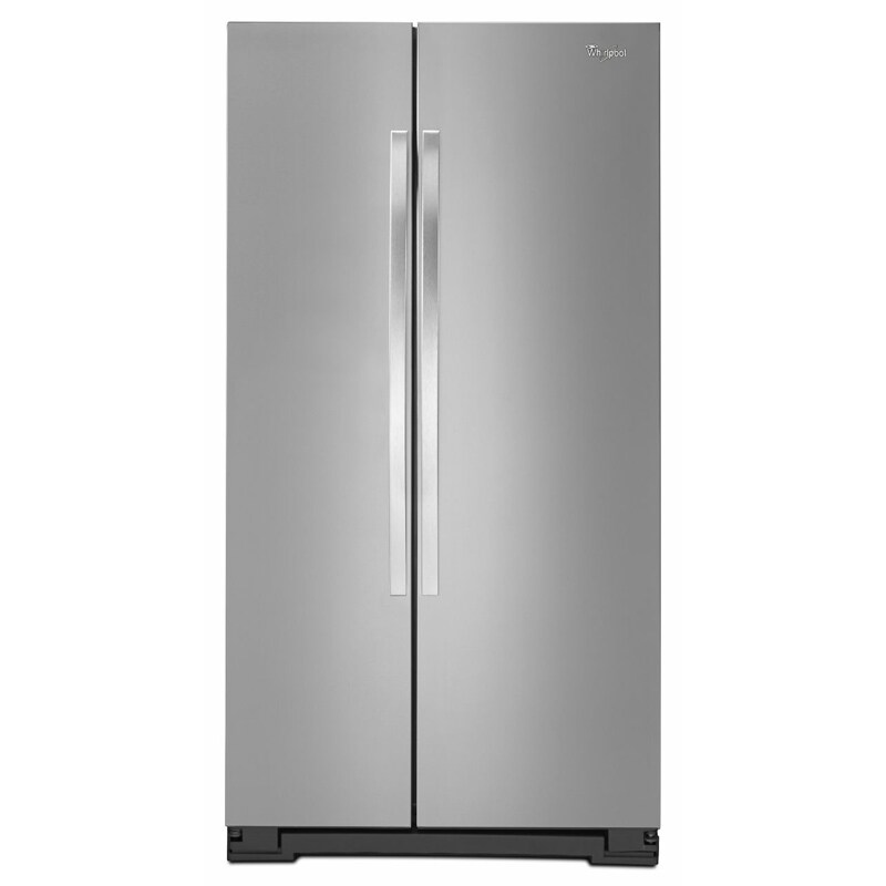Whirlpool 24.9 Cu. Ft. Side-by-Side Refrigerator - Stainless Steel