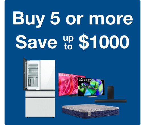 Buy 5 or More Save up to $1000
