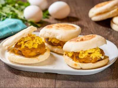 Grilled Breakfast Sandwiches by Weber