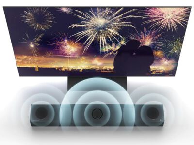 LG Soundbars with Up-Firing Center Channel