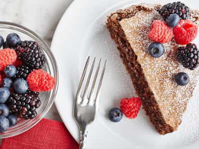 Chocolate Coffee Almond Torte