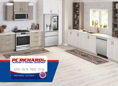 See if you prequalify for a P.C. Richard & Son Credit Card!