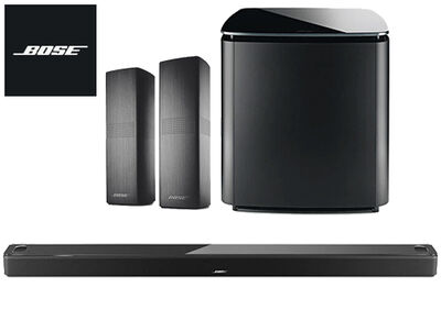 Bose Smart Ultra Soundbar, Base Module 700 & Premium Rear Surround Speaker Set