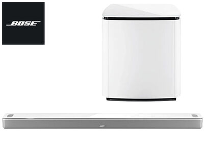 Bose Smart Ultra Soundbar White & Bass Module 700 White Bundle