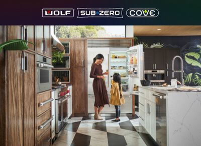 Purchase a Qualifying Sub-Zero, Wolf  and Cove Appliance Package**