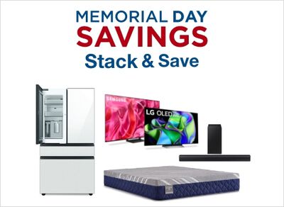 Memorial Day Savings Stack & Save!