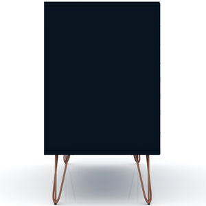 Manhattan Comfort Rockefeller Mid-Century Modern 3-Drawer Dresser - Tatiana Midnight Blue, Midnight Blue, hires