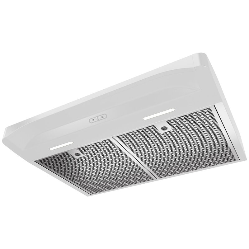 Broan ALT2 Series 30 in. Standard Style Range Hood with 3 Speed Settings, 375 CFM, Convertible Venting & 2 LED Lights - White, , hires