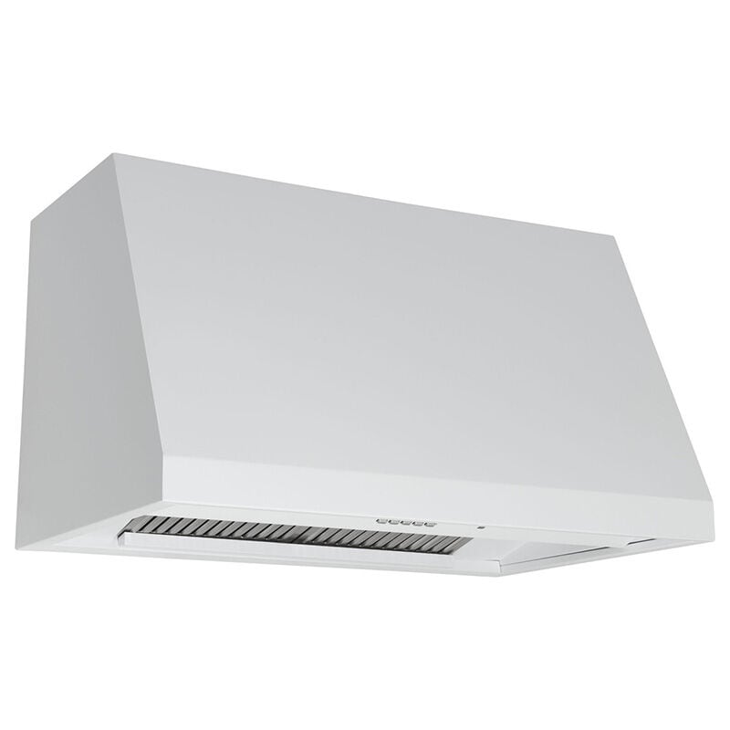 Cafe 30 in. Smart Convertible Canopy Pro Style Style Range Hood with 600 CFM, 4 Fan Speeds & 2 LED Lights - Matte White, , hires