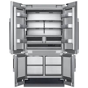 Dacor 42 in. 23.5 cu. ft. Built-In Smart Counter Depth 4-Door French Door Refrigerator with SteelCool & Internal Water Dispenser - Custom Panel Ready, , hires