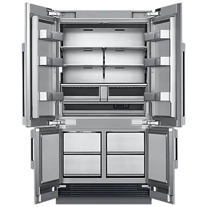 Dacor 42 in. 23.5 cu. ft. Built-In Smart Counter Depth 4-Door French Door Refrigerator with SteelCool & Internal Water Dispenser - Custom Panel Ready, , hires