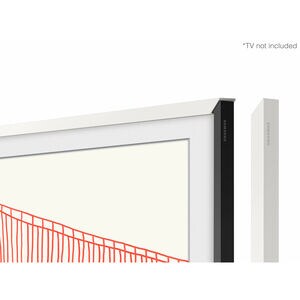 Samsung 43" The Frame Customizable Bezel Compatible with Samsung 2021-2025 The Frame TVs - Modern White, , hires