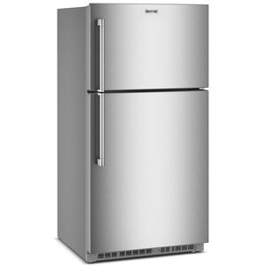 Maytag 33 in. 21.3 cu. ft. Garage-Ready Top Freezer Refrigerator with Ice Maker - Fingerprint Resistant Stainless, , hires