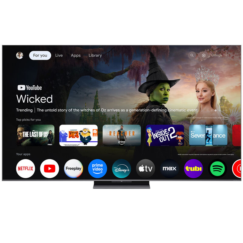 TCL - 85" Class QM8L QLED Mini-LED 4K UHD Smart Google TV, , hires