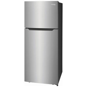 Frigidaire 28 in. 17.6 cu. ft. Top Freezer Refrigerator - Brushed Steel, Brushed Steel, hires