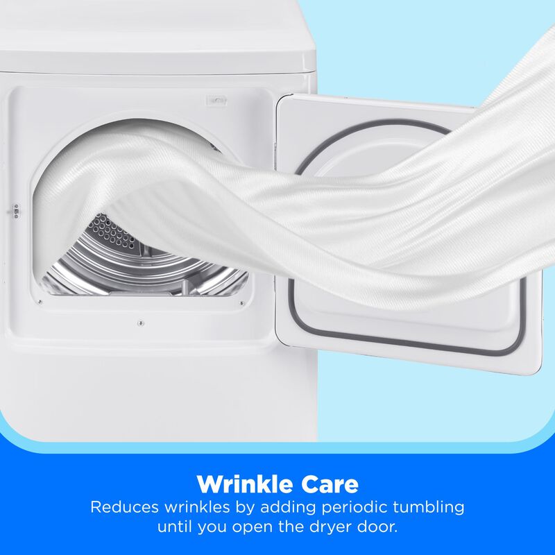 Midea 27 in. 7.0 cu. ft. Electric Dryer with Sensor Dry - White, White, hires