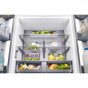 Dacor 36 in. 21.3 cu. ft. Built-In Smart Counter Depth French Door Refrigerator with Internal Water Dispenser - Custom Panel Ready, , hires