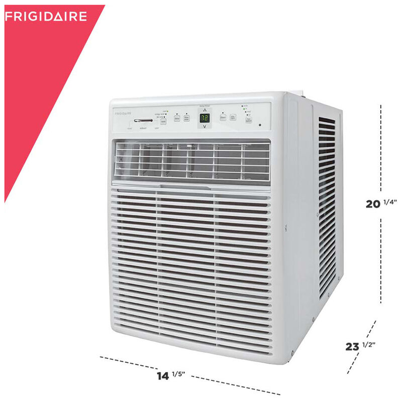 Frigidaire 8,000 BTU Slider/Casement Window Air Conditioner with 3 Fan Speed, Sleep Mode & Remote Control - White, , hires