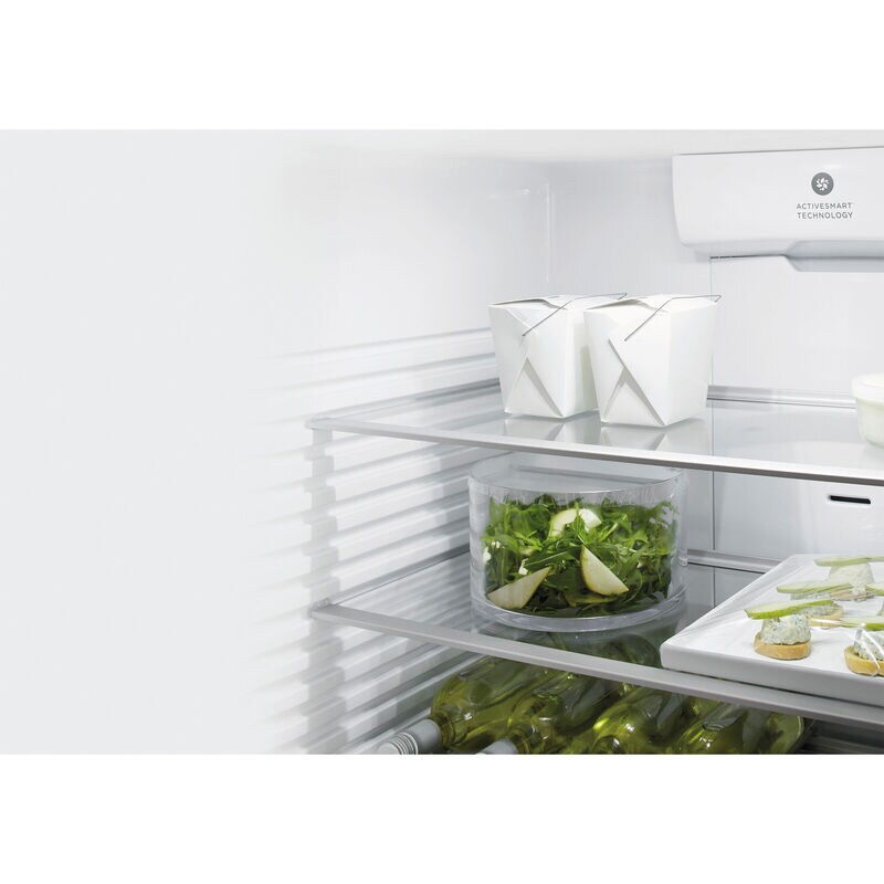 Fisher & Paykel Series 5 31 in. 17.1 cu. ft. Smart Counter Depth Bottom Freezer Refrigerator, Left Hinge - Stainless Steel, , hires
