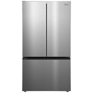 Midea 36 in. 26.5 cu. ft. Smart Counter Depth French Door Refrigerator with Internal Water Autofill Pitcher - Stainless Steel, , hires