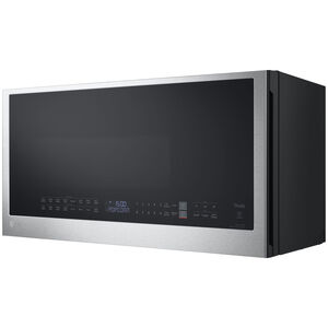 LG 30 in. 1.7 cu. ft. Over-the-Range Microwave with 10 Power Levels, 300 CFM & Sensor Cooking Controls - Print Proof Stainless Steel, PrintProof Stainless Steel, hires