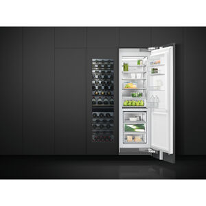 Fisher & Paykel Series 11 24 in. 11.9 cu. ft. Built-In Upright Freezer with Ice Maker, Adjustable Shelves & Digital Control - Custom Panel Ready, , hires