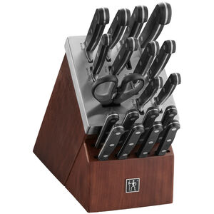 Henckels Henckels Classic 20-pc Self-Sharpening Block Set - Black, , hires