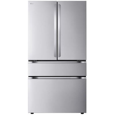 LG 36 in. 29.6 cu. ft. Smart 4-Door French Door Refrigerator with Internal Water Dispenser - PrintProof Stainless Steel | LF30H8210S