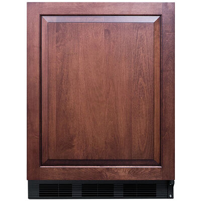 Summit 24 in. 5.5 cu. ft. ADA Compliant Undercounter Refrigerator - Custom Panel Ready | AR5BIF