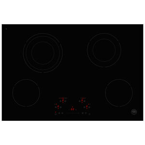 Bertazzoni Professional Series 30 in. 4-Burner Electric Cooktop - Black, , hires
