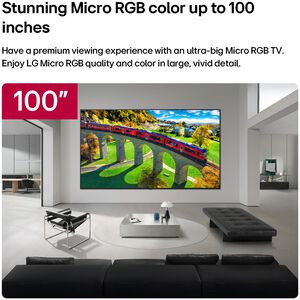 LG - 100" Class MRGB95B Micro RGB 4K UHD Smart webOS TV, , hires