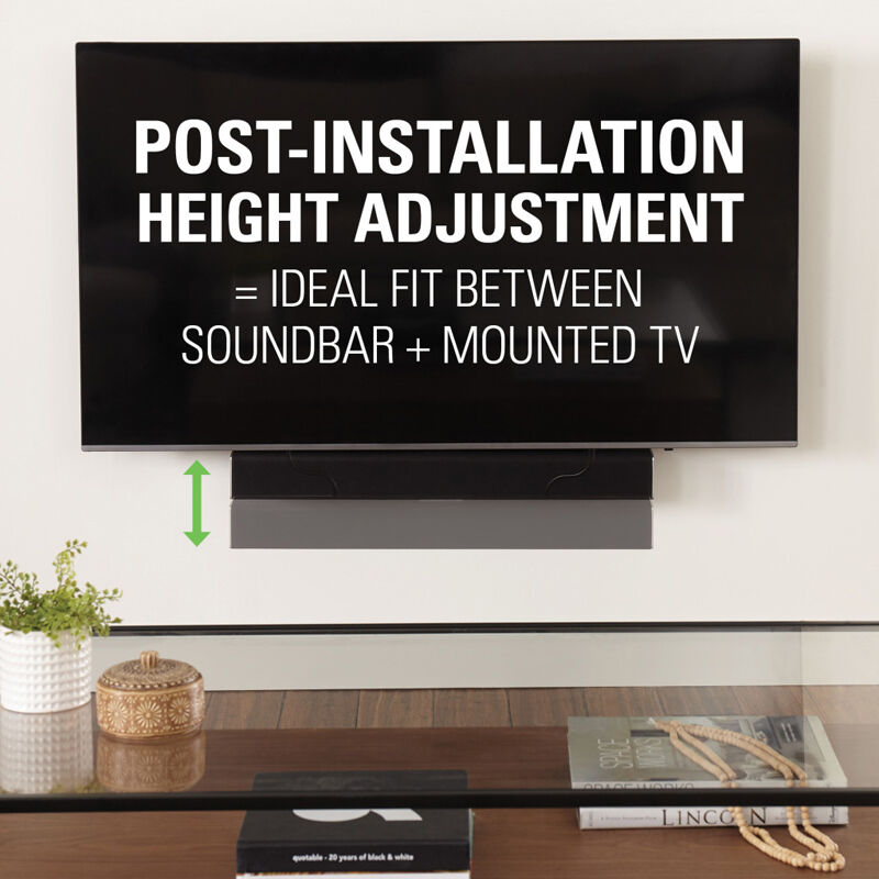 Sanus Systems Sound Bar Mount for attaching to TV Wall Mount, , hires