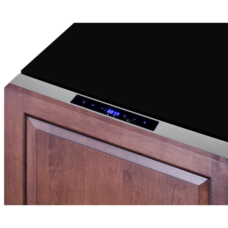 Summit 24 in. 3.3 cu. ft. Outdoor Refrigerator & Freezer Drawer - Stainless Steel/Panel Ready, , hires