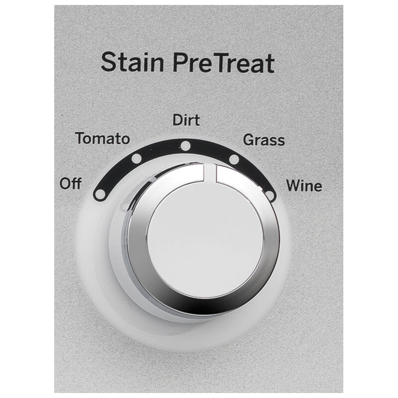 GE 27 in. 4.4 cu. ft. Top Load Washer - White on White with Silver Backsplash, , hires