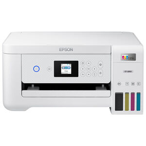 Epson - EcoTank ET-2850 All-in-One Supertank Inkjet Printer - White, , hires