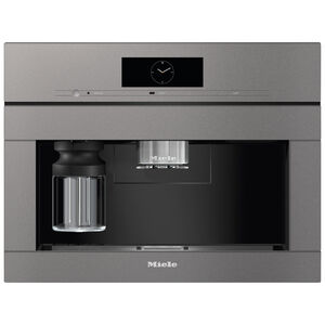 Miele 24 in. Built-In Coffee Machine With DirectWater - VitroLine - Graphite Grey, , hires