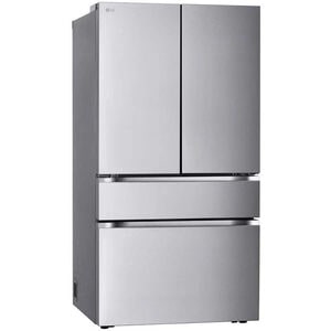 LG 36 in. 29.6 cu. ft. Smart 4-Door French Door Refrigerator with Internal Water Dispenser - PrintProof Stainless Steel, , hires