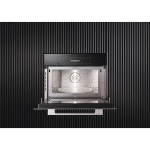 Miele 24 in. 0.9 cu. ft. 900W Built-In Microwave with Sensor Cooking - Black, , hires