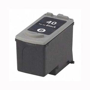 Canon PG-40 Series Black Replacement Printer Ink Cartridge, , hires