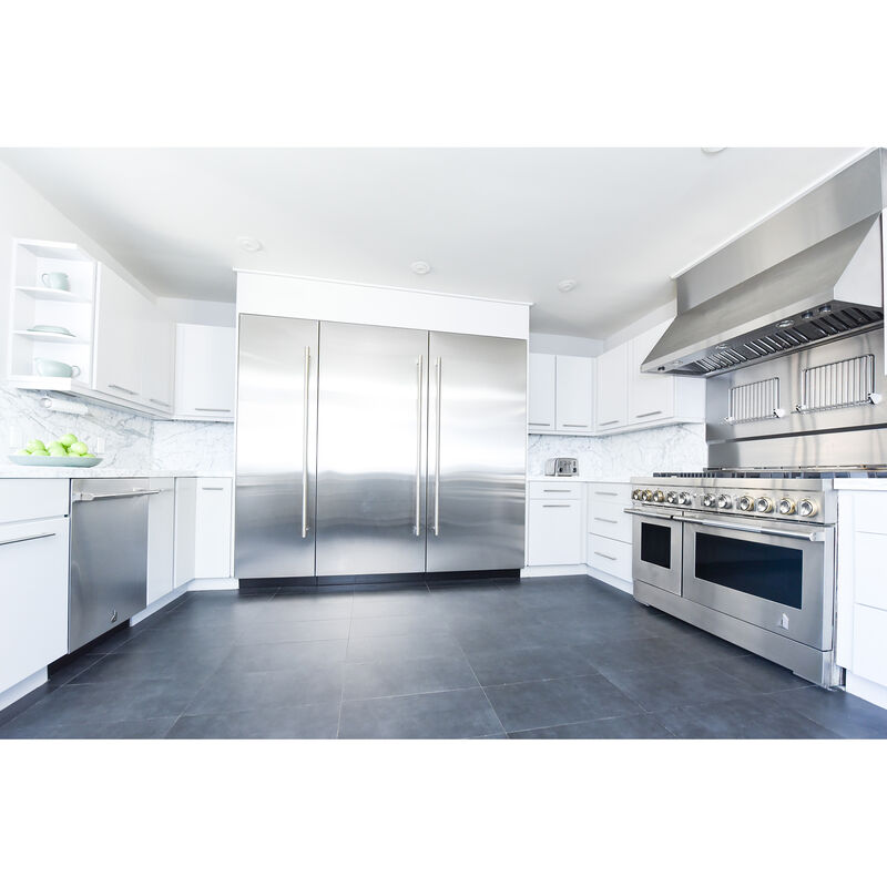 JennAir 30 in. 17.0 cu. ft. Built-in Smart Triple-Drawers Upright Freezer with Ice-Maker & Adjustable Shelves - Custom Panel Ready, , hires