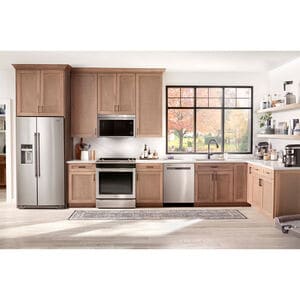 Maytag 30 in. 1.1 cu. ft. 1000W Over-the-Range Microwave with 300 CFM & Sensor Cooking - Fingerprint Resistant Stainless, , hires