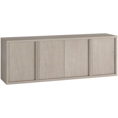 Preston & Cole Adaline 68" Wide TV Stand for TVs up to 75" - Alder White | 142419P
