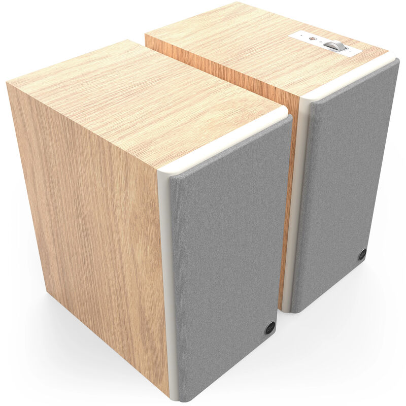 Klipsch The Sevens II Dolby Atmos 6.5" Powered Speakers (Pair) - Red Oak, , hires