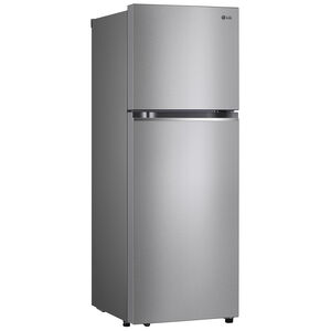 LG 24 in. 11.1 cu. ft. Counter Depth Top Freezer Refrigerator - Stainless Steel Look, , hires