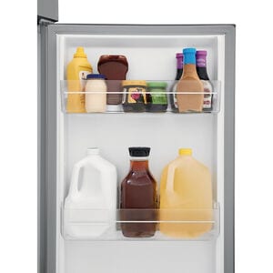 Frigidaire 24 in. 11.6 cu. ft. Counter Depth Garage Ready Top Freezer Refrigerator - Brushed Steel, Brushed Steel, hires