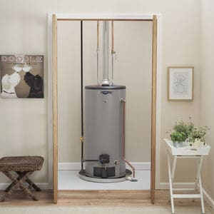 GE RealMax Platinum LP Gas 40 Gallon Short Water Heater with 12-Year Parts Warranty, , hires