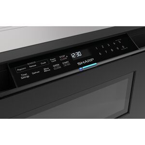 Sharp 24 in. 1.2 cu. ft. 950W Smart Drawer Microwave with Sensor Cooking - Black, , hires